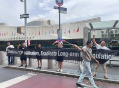 《向中共病毒索赔之路:一支巡游车队的